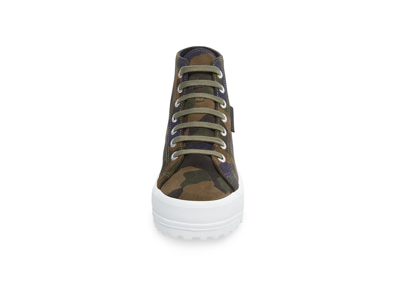 Superga Boots Womens - 2341 Suecamow - Camo - CTLDZ1406